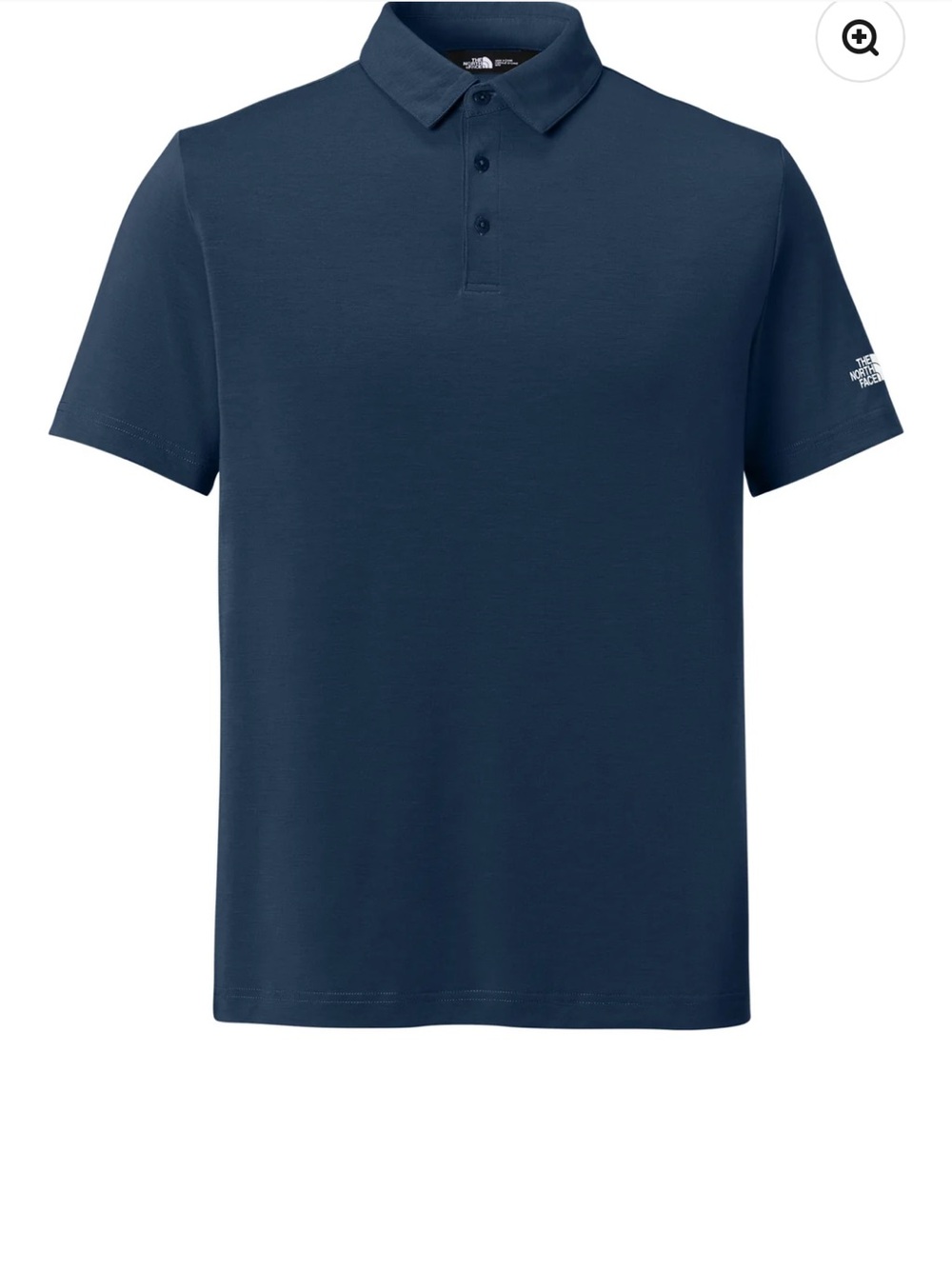 The North Face Men’s Navy Short-Sleeve Polo Shirt